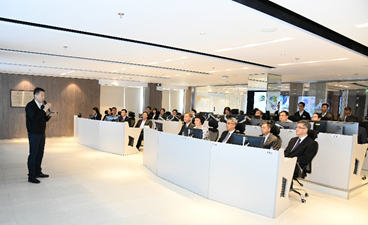 清华大学党委书记陈旭一行访问澳门民防行动中心