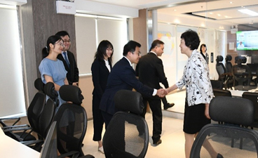 清华大学党委书记陈旭一行访问澳门民防行动中心