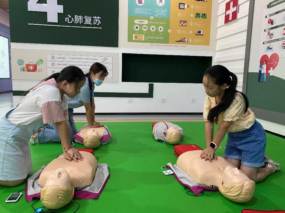 安全体验基馆，让急救科普更加生动有趣